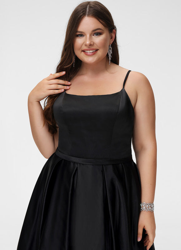 Robe Satinée Élégante Fendue - gallery 6