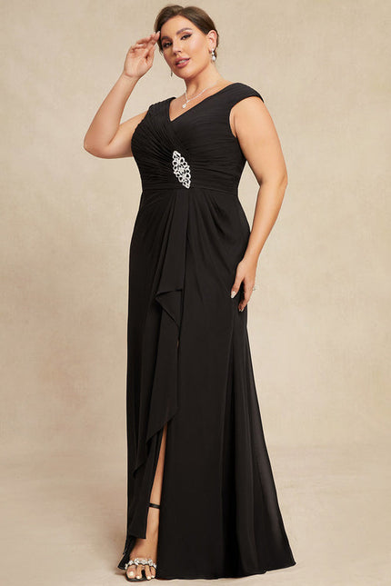 Robe Élégante À Fente Chic - gallery 5