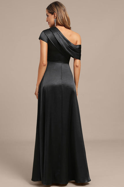 Robe Longue Noir Manche Courte - gallery 6