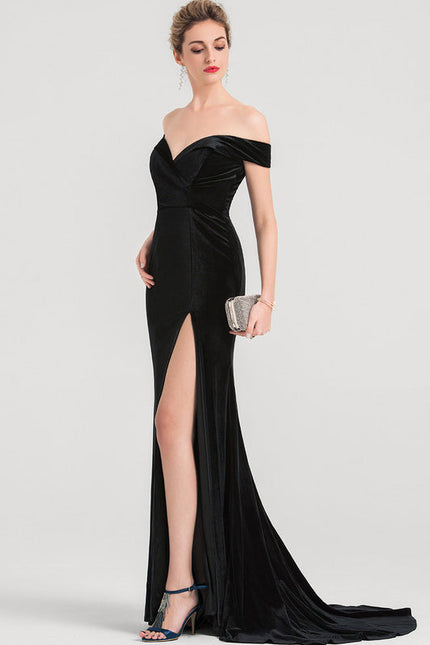 Robe Sirène Glamour En Velours
