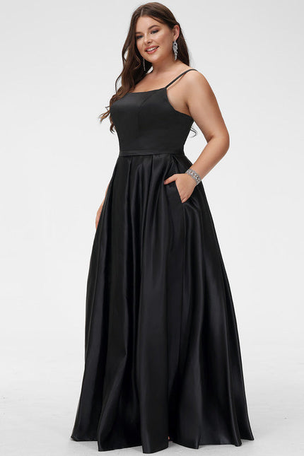 Robe Satinée Élégante Fendue - gallery 7
